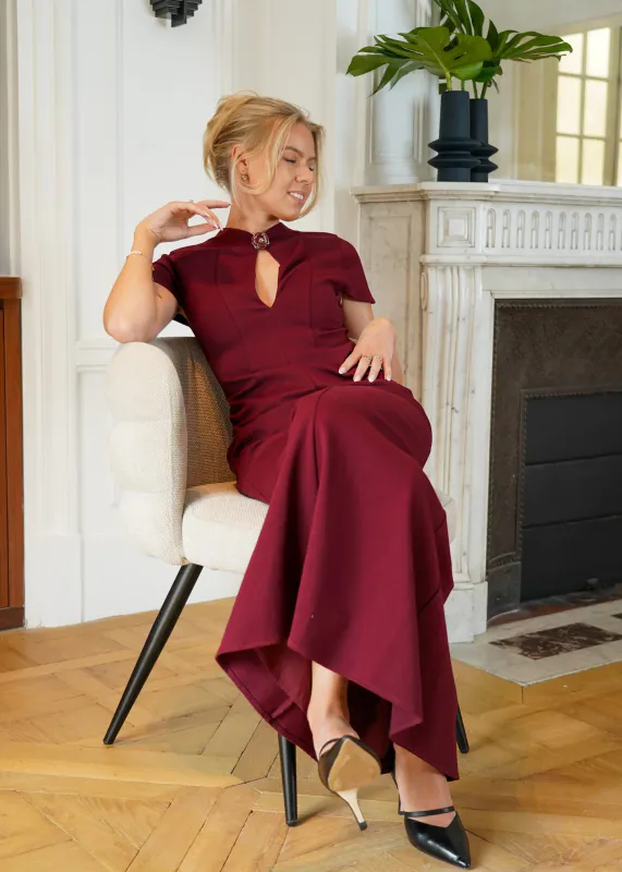 MILA DRESS Bordeaux
