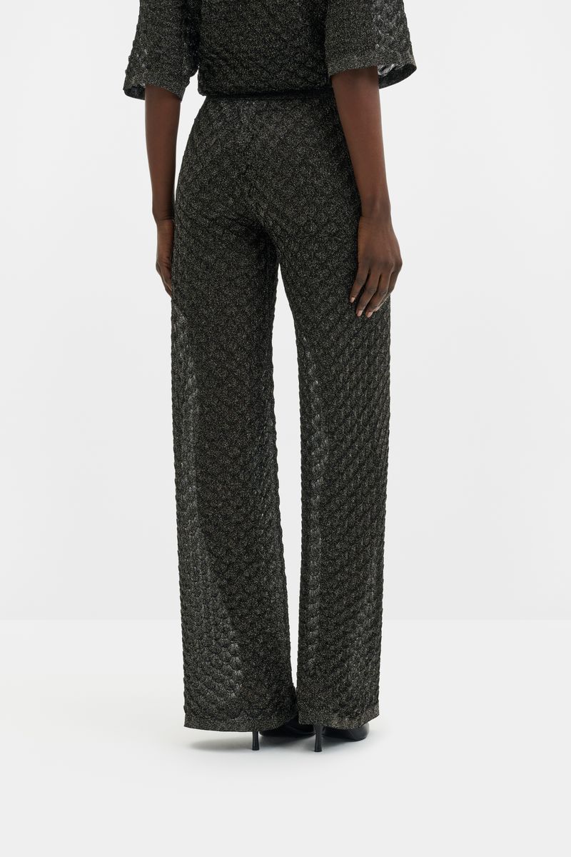 ALISSA PANTS Black Metallic