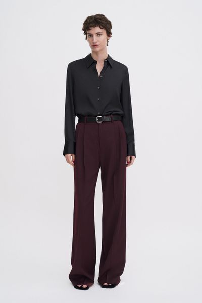 Hovedbilde SILK SHIRT Black