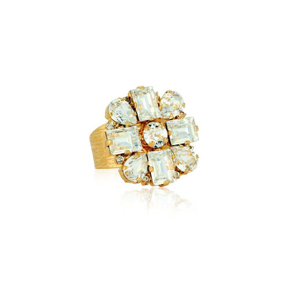 DIORA STATEMENT RING Crystal