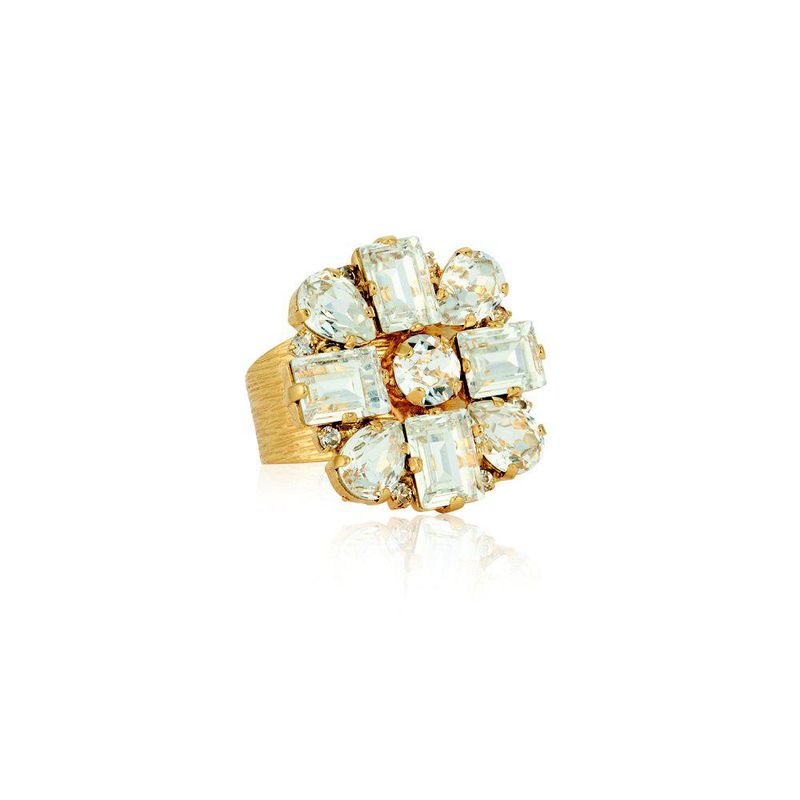 DIORA STATEMENT RING Crystal