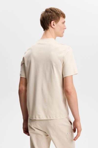 Hovedbilde ACE MOCK NECK T-SHIRT Moonbeam