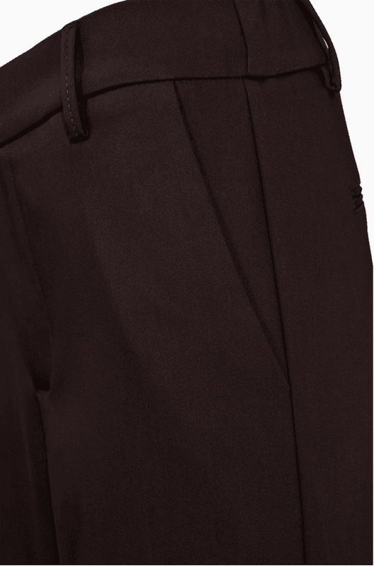 IVY-ALICE WIDE PANT Dark Toffee Brown