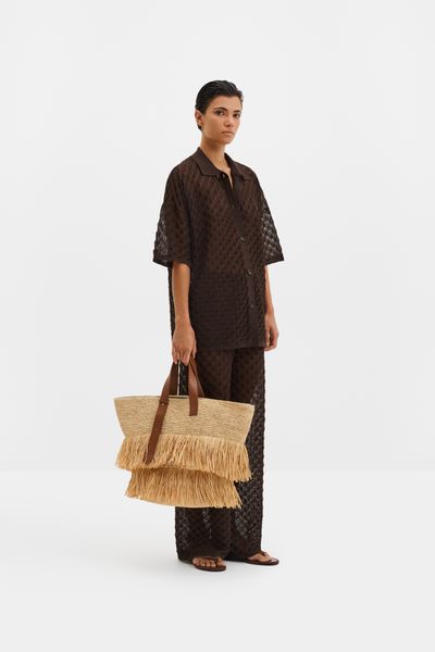 Hovedbilde MOA KNITTED SHIRT Chocolate