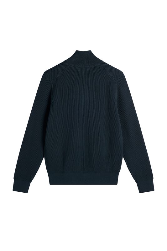 ALEX HALF ZIP KNITTED SWEATER JL Navy