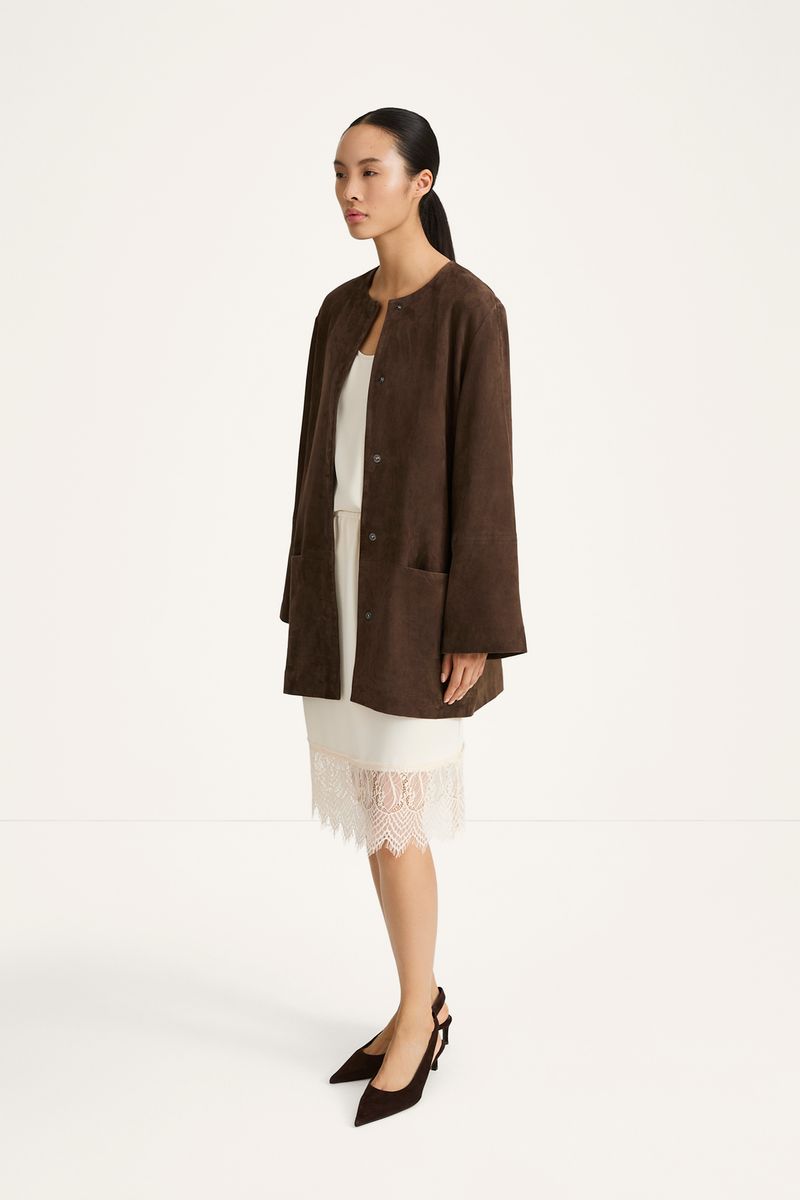 VALENCINO COAT Pebble Brown