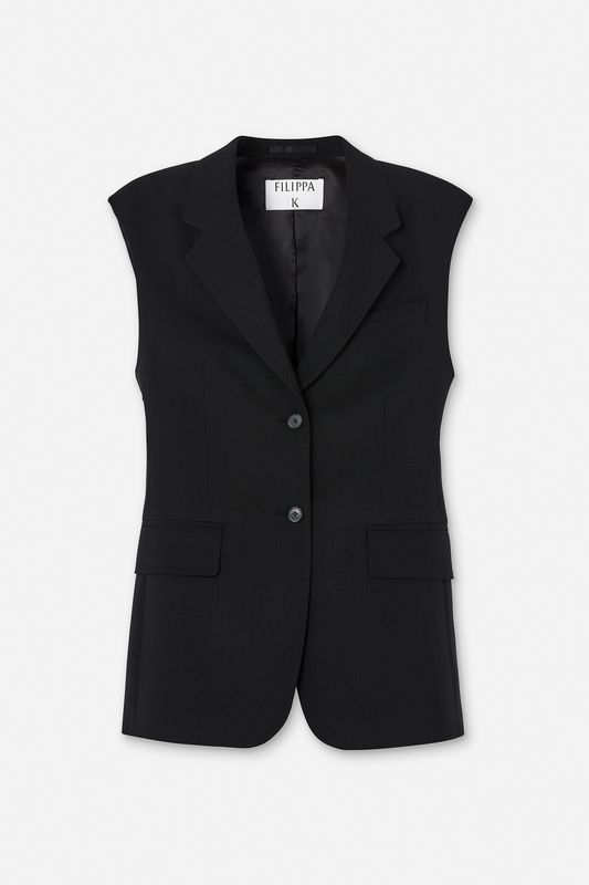 HOURGLASS VEST Black