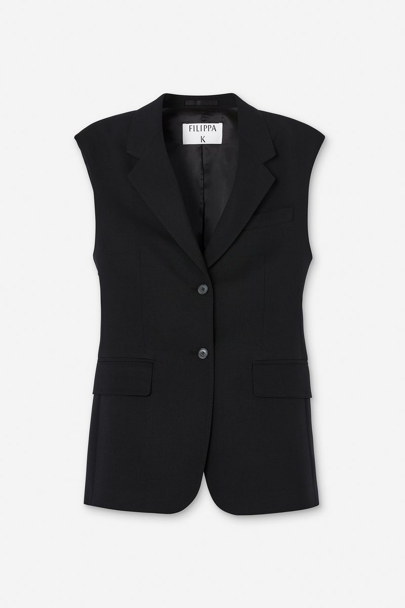 HOURGLASS VEST Black