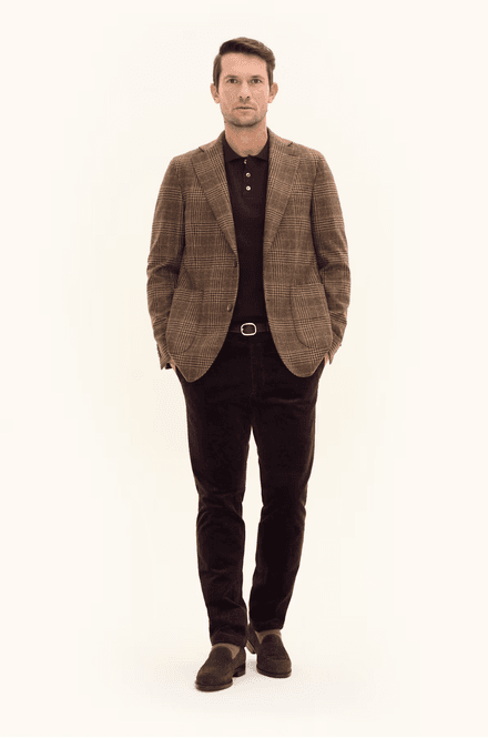 Hovedbilde FERRY PATCH SOFT BLAZER Brown Leaf