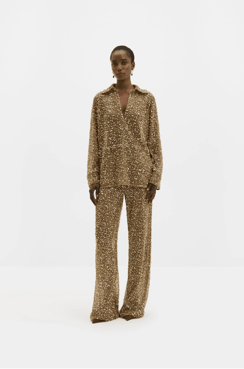 PAMELA TROUSERS Camel
