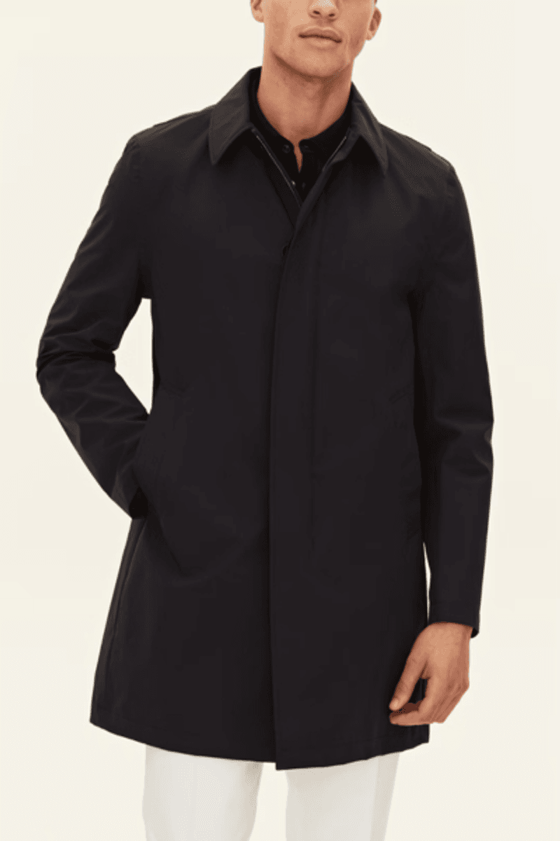 CAR COAT Navy
