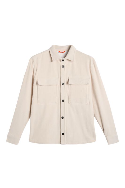 FINNIGAN DRAPE CORD SHIRT Moonbeam