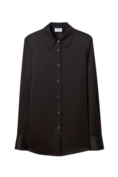 Hovedbilde SILK SHIRT Black