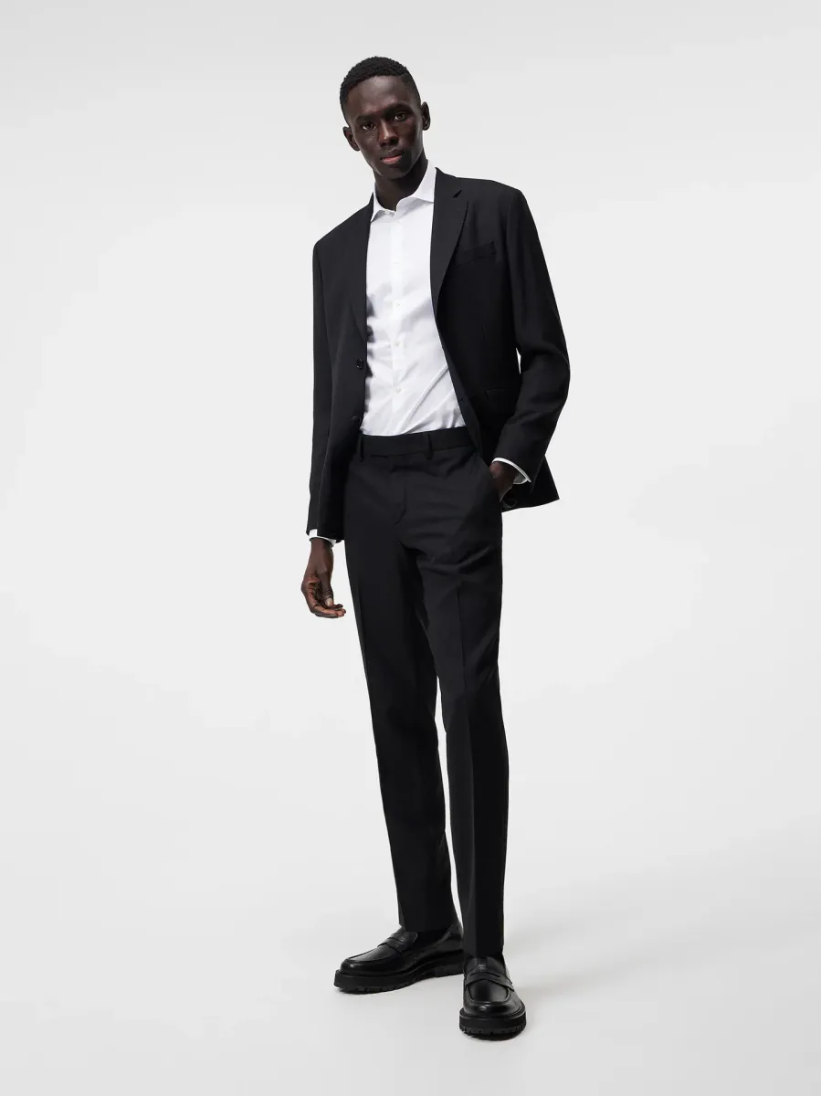 GRANT ACTIVE HOPSACK PANTS BLACK