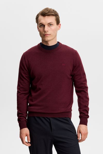 Hovedbilde KEANE MERINO CREW NECK Winetasting