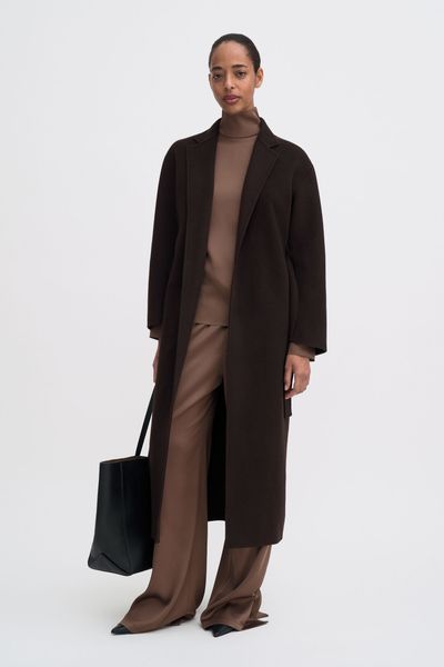 Hovedbilde ALEXA COAT Dark Chocolate