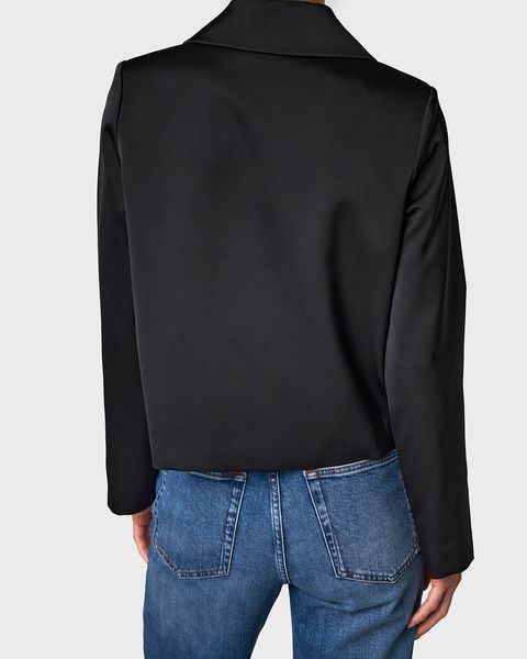 Hovedbilde THE DONNA SATIN BLAZER Black