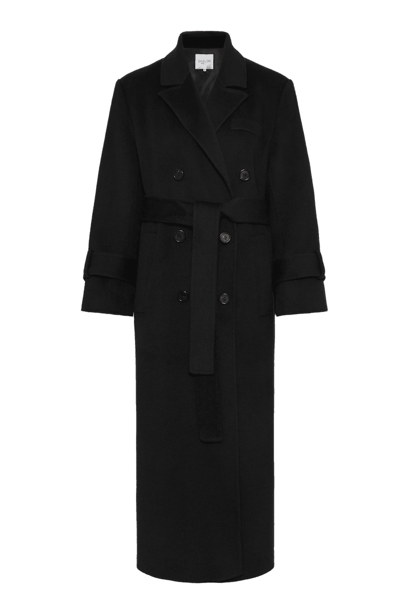 SAVILLE COAT Black