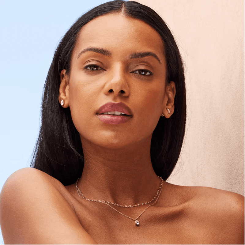 AMELIA STUD EARRINGS Crystal