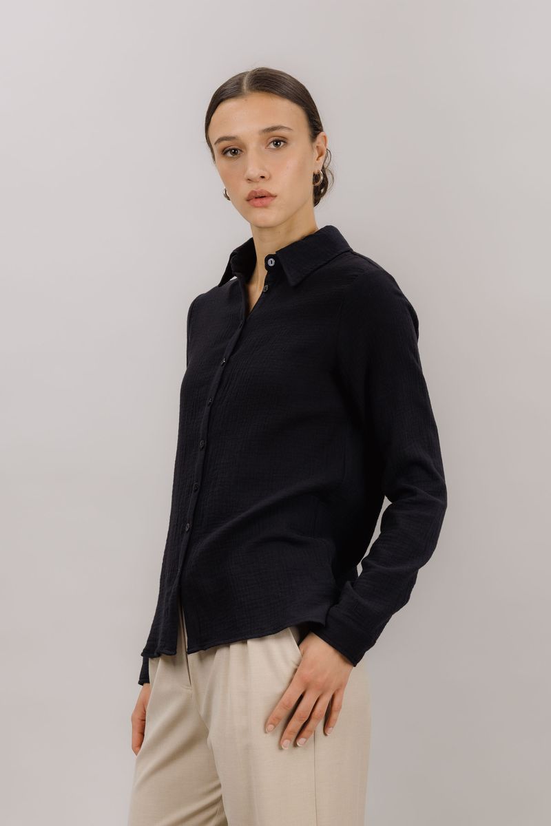 LORENTINE SKJORTE Svart