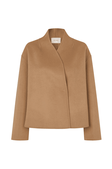 Hovedbilde MARLA ULLJAKKE Creme Brulee Beige
