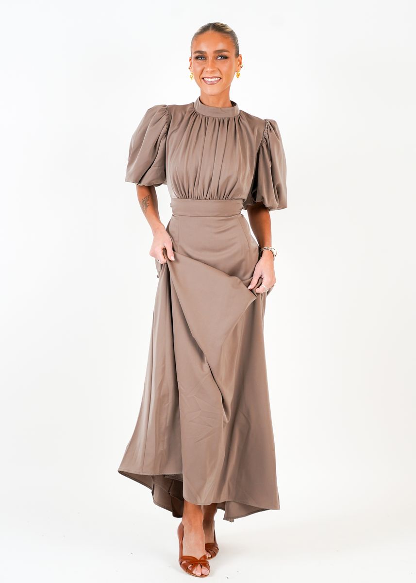 HOLLY DRESS Taupe