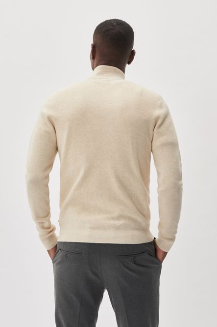 Hovedbilde MALAGOON HALF ZIP Oyster Gray Melange