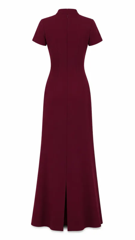 MILA DRESS Bordeaux