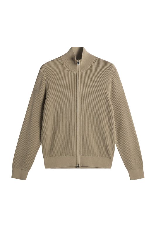 ALEXIS FULL ZIP CARDIGAN Brindle