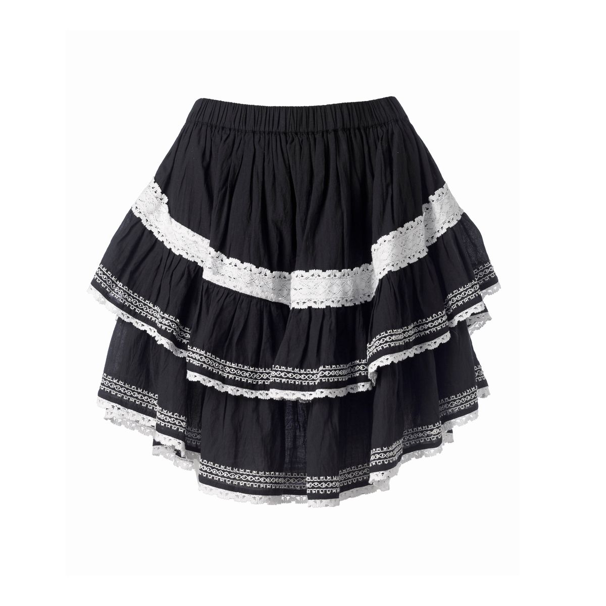 CAMILLA MINISKJØRT Svart