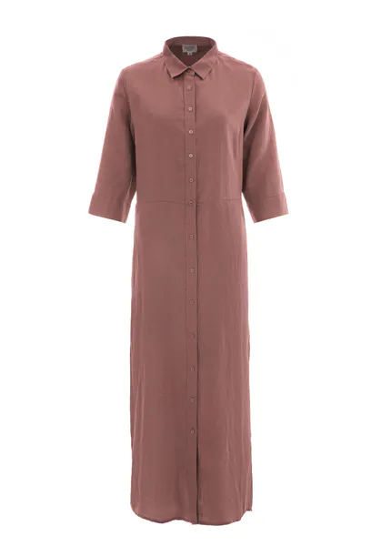 Hovedbilde LEILA MIDI LINEN DRESS Earth