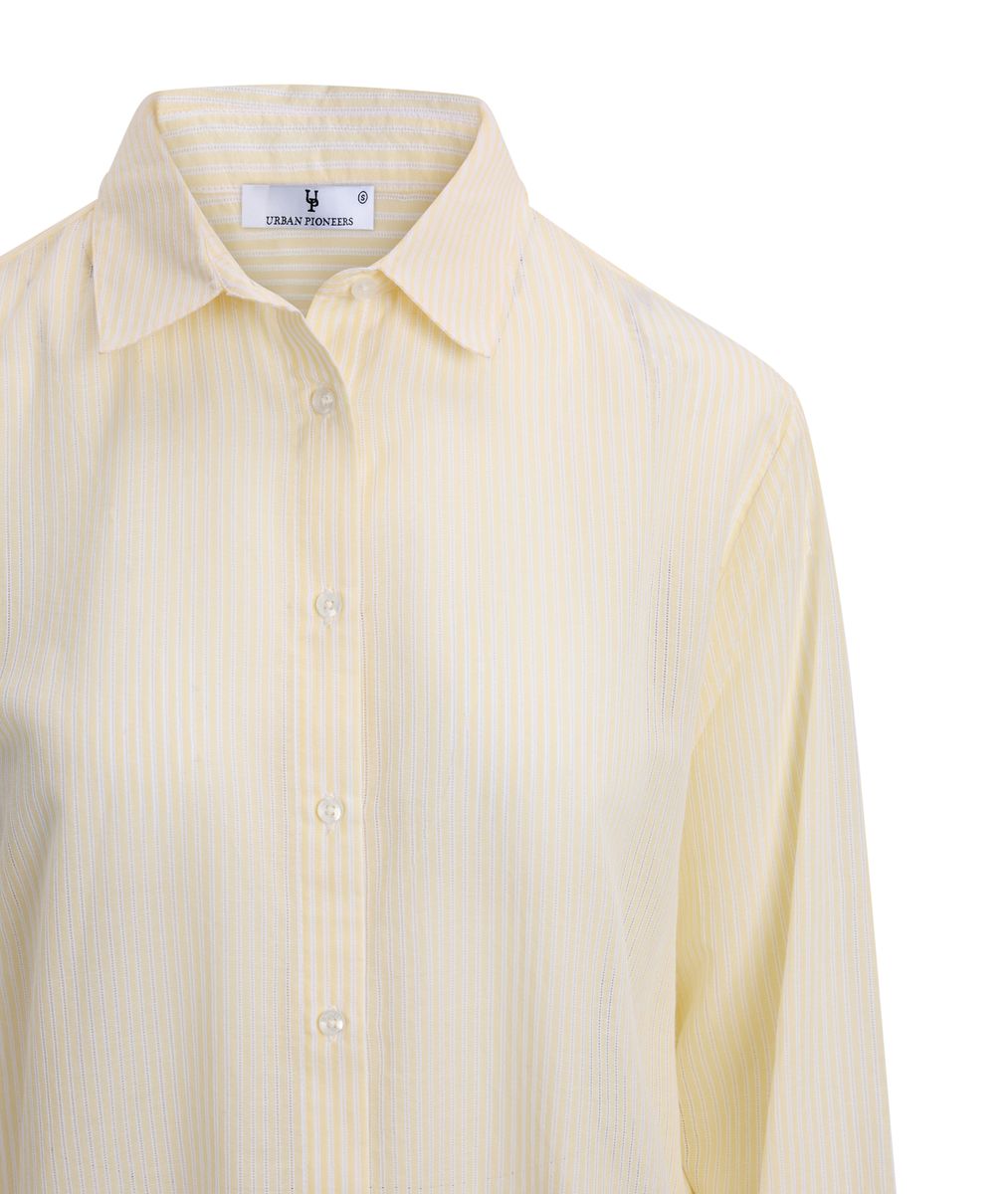 AJA SKJORTE Gule Striper