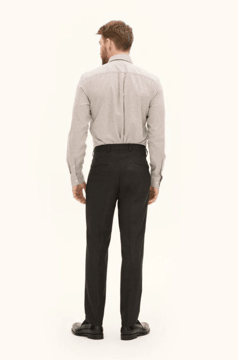DENZ TROUSERS Chocolate Brown