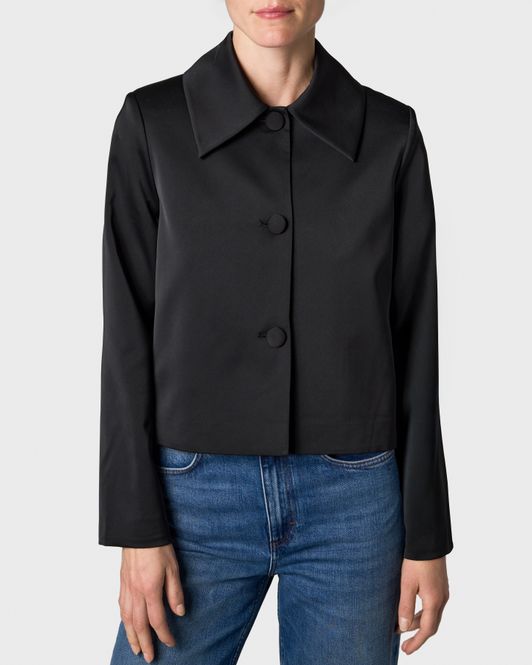 Hovedbilde THE DONNA SATIN BLAZER Black