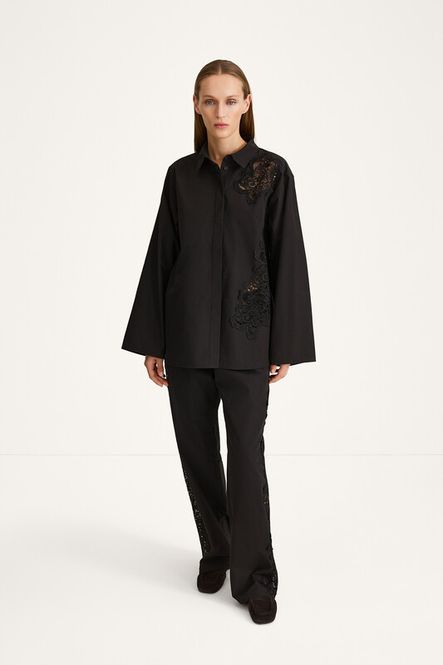Hovedbilde JONTAVI EMBRIODERED SHIRT Black