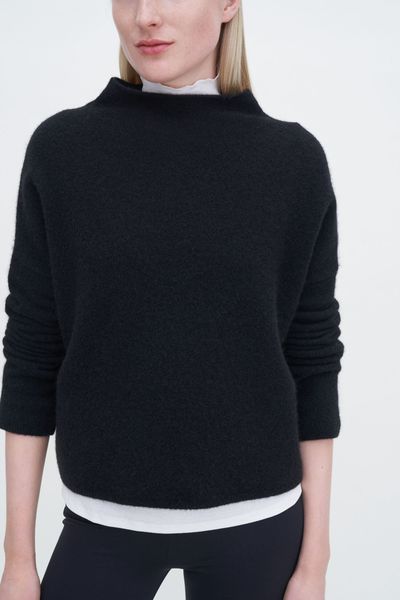 Hovedbilde MIKA YAK FUNNELNECK SWEATER Black