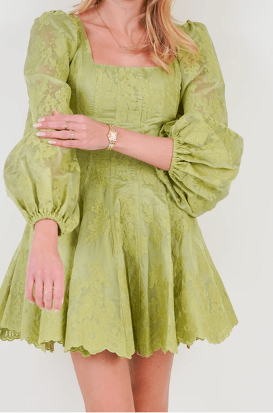 Hovedbilde SOPHIE LACE DRESS Green