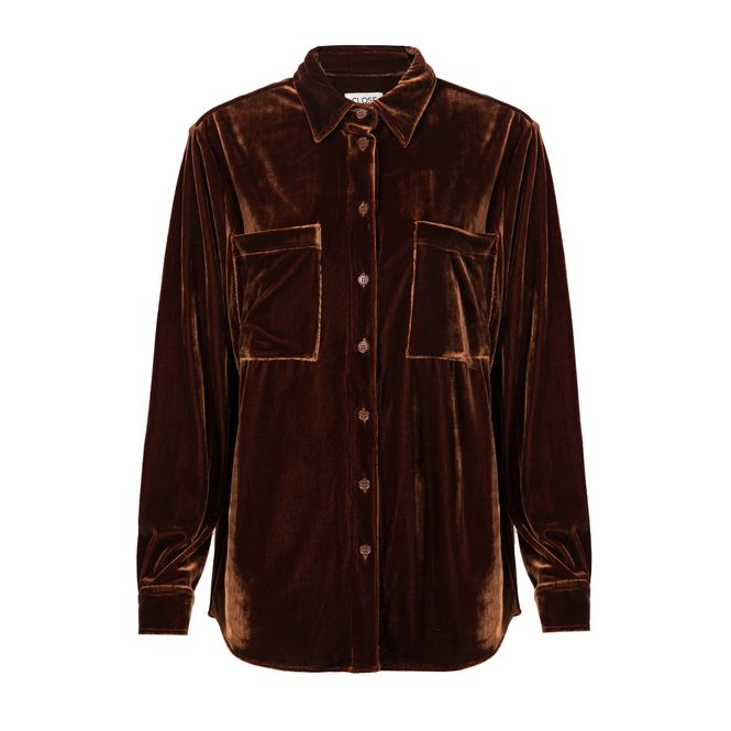 Hovedbilde BIJOU BLOUSE Cognac