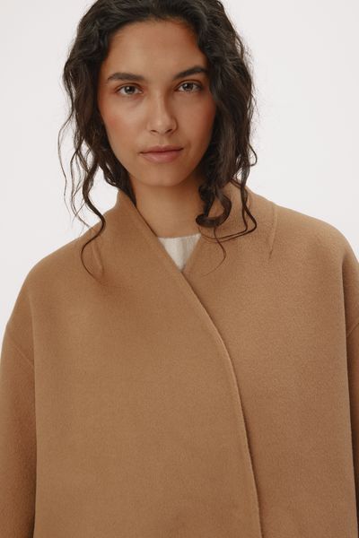 Hovedbilde MARLA ULLJAKKE Creme Brulee Beige