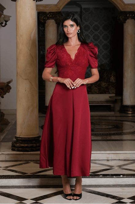 Hovedbilde FRANCIS MIDI DRESS Red