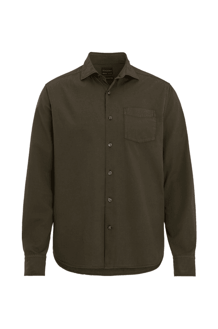 Hovedbilde REGULAR FIT TWILLSKJORTE Tree Green