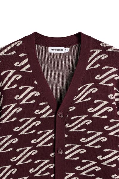 Hovedbilde DENNY JACQUARD CARDIGAN Winetasting
