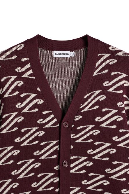 Hovedbilde DENNY JACQUARD CARDIGAN Winetasting