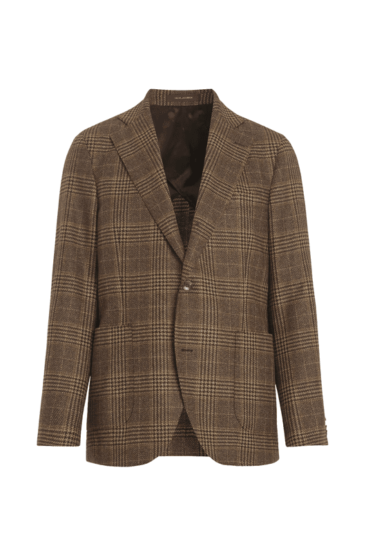 FERRY PATCH SOFT BLAZER Brown Leaf