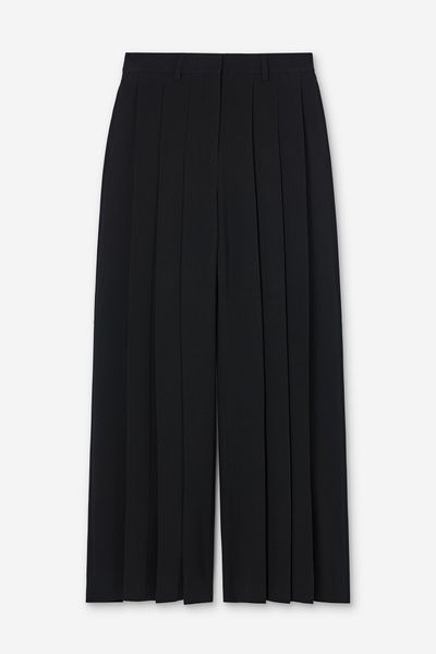 Hovedbilde FULLY PLEATED TROUSERS Black