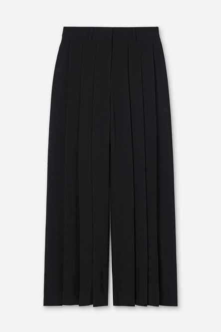 Hovedbilde FULLY PLEATED TROUSERS Black
