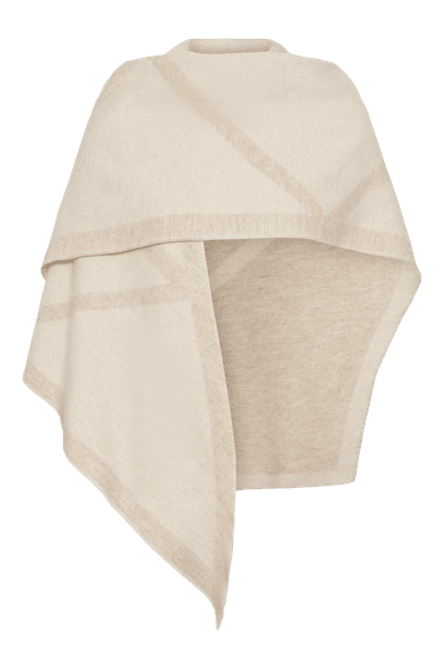 Hovedbilde TRIANGLE SCARF Cream/Light Beige