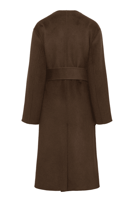 CAPE COAT Brown
