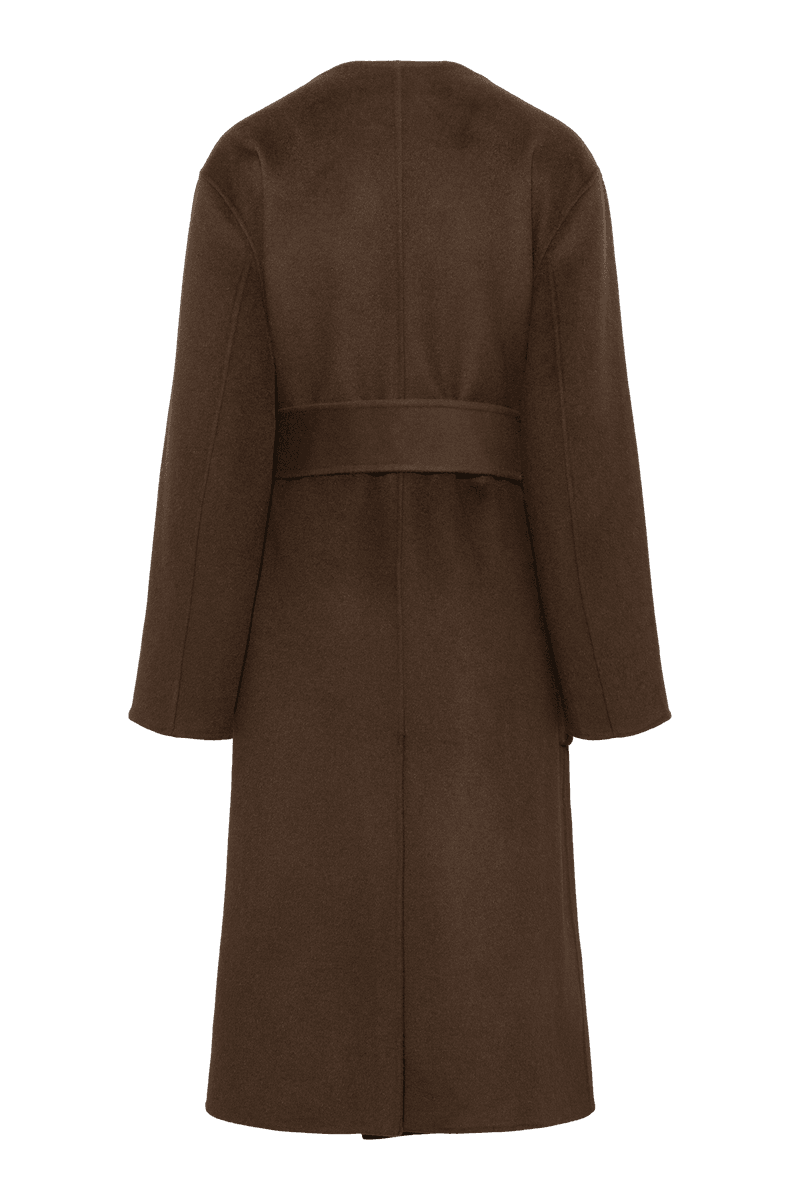 CAPE COAT Brown