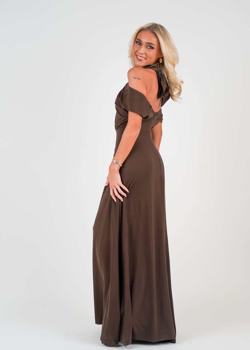 CAPRI MAXIKJOLE Lys Brun